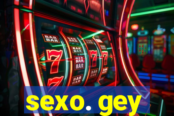 sexo. gey